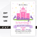 1st birthday invitation princess